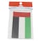 First1 UAE Flag Sticker Multicolour 2.5x4cm