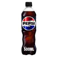 Pepsi Zero Cola Beverage Bottle 500ml