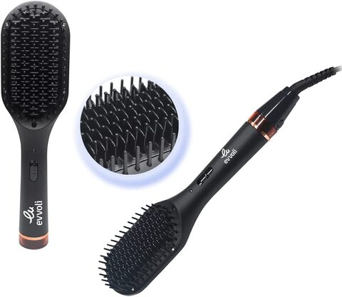 Bearmoo hair straightening outlet brush