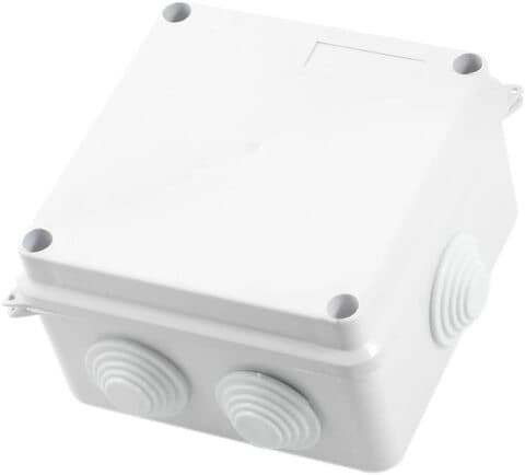 Buy Yxq Junction Box W Holes Abs Electric Project Case Cover Ip65 Waterproof Enclosure White 100 100 70 White Lmt0531aa Online Shop Electronics Appliances On Carrefour Uae