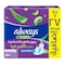Always Aloe Cool Pads for Light Days 72 Long Maxi Thick Pads