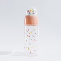 Cute Glass Water Bottle Outdoor Travel Leak-Proof Healthy For Kids Baby Student