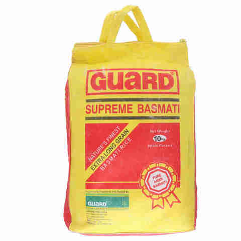Guard Supreme Basmati Rice 10 Kg