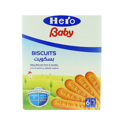 Hero baby biscuits from 6 months 180 g