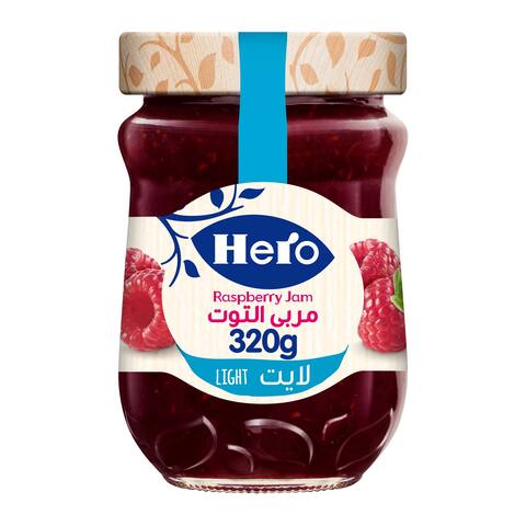 Hero Raspberry Jam - 320 gram