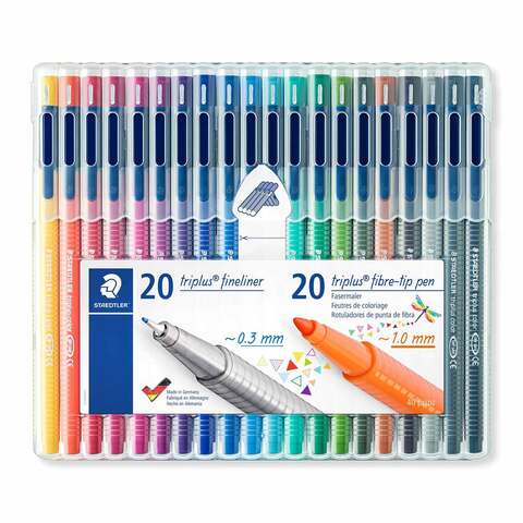 Staedtler stationery set mix color 34 pieces price in Saudi Arabia ...