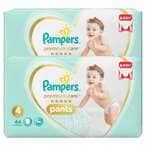 Buy Pampers Premium Care Pants Diapers Size 4 44 Diapers Pack of 2 in UAE