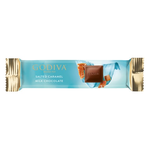 Buy Godiva Salted Caramel Milk Chocolate Bar 32g in Saudi Arabia