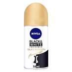 Buy Nivea Silky Smooth Invisible Black  White Roll on Deodorant For Women - 50 ml in Kuwait
