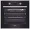 Nobel Builtin - Ovens Glass Black 60cm Electric Fan NBI64090