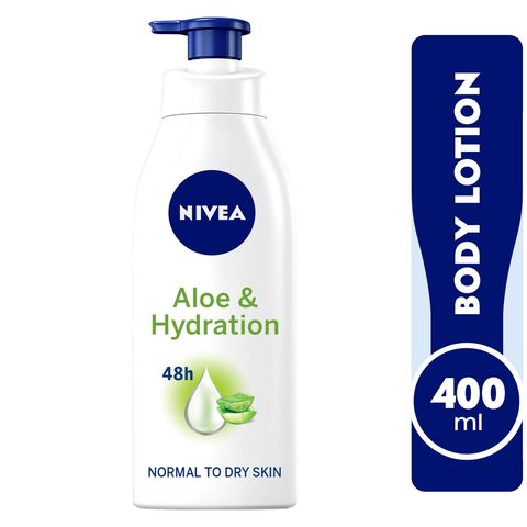 Nivea Body Lotion Aloe And Hydration White 400ml