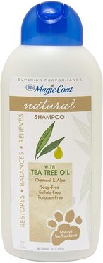 Buy Four Paws Magic Coat Natural Tea Tree Oil Shampoo 12/16Oz in UAE