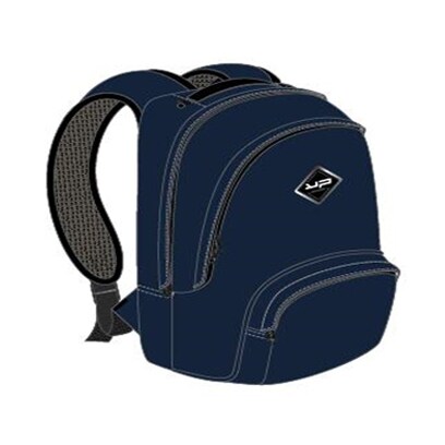 Plain hotsell navy backpack