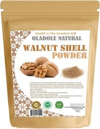 Oladole Natural Walnut Shell Powder 100% Natural For Hair And Skin Perfect Scrub By Oladole Natural