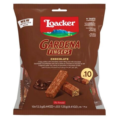 Loacker Gardena Fingers Mini Chocolate Wafer 125g
