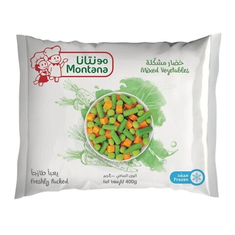 Montana Frozen Mixed Vegetables - 400 gram