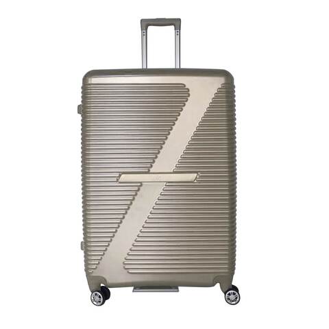 VIP Z-Plus 4 Double Wheel Hard Casing Luggage Trolley Large 81cm Champagne