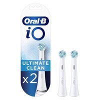 Oral-B iO Series Ultimate Clean Replacement Brush Heads RB CW-2 White 2 PCS