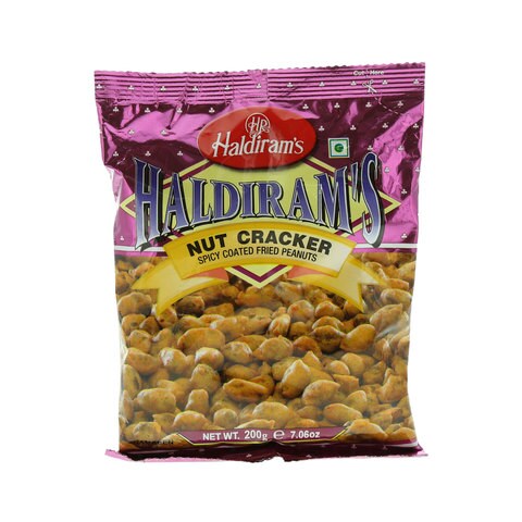 Haldiram&#39;s Nut Cracker Spicy Coated Fried Peanuts 200g