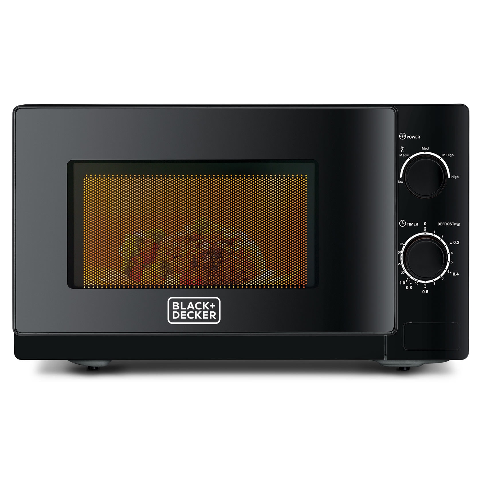 Buy Black Decker Microwave Oven 20L MZ2020P B5 Black Online Shop