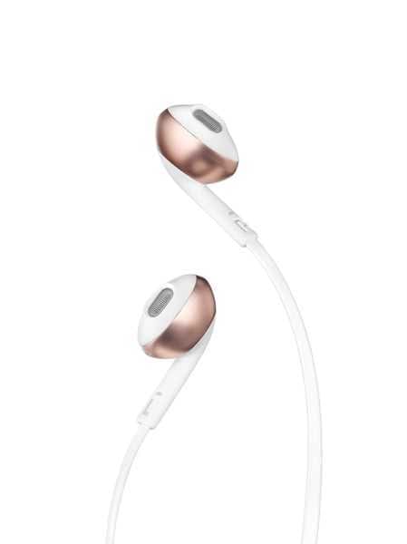 JBL T205 Headphones In-ear Rose Gold