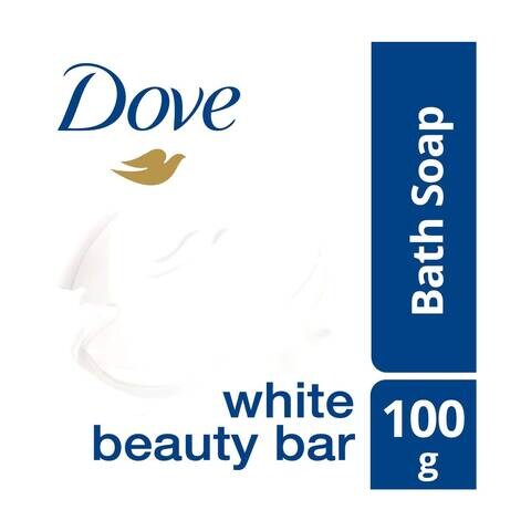 دوف صابون أبيض بيوتي كريم بار - 100 جرام