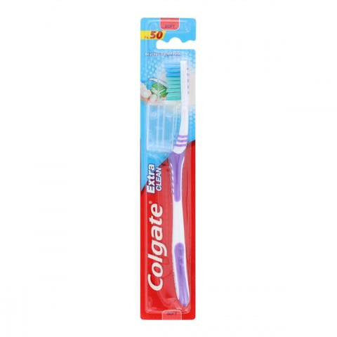 Colgate Extra Clean Tooth Brush Purple