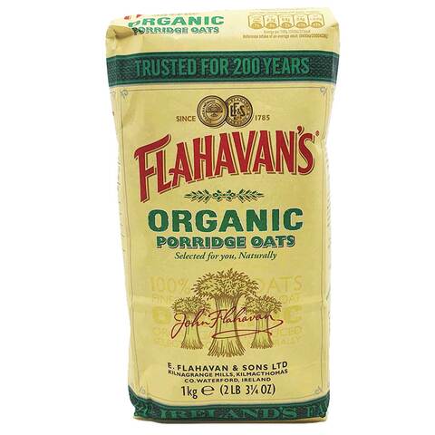 Flahavan&#39;s Organic Porridge Oat 1kg