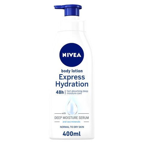 NIVEA Express Hydration Body Lotion White 400ml