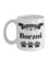 muGGyz Quote Printed Coffee Mug White/Black/Red 9.5x8x8centimeter