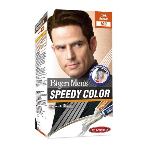 Buy Bigen Men's Speedy Hair Color  Dark Brown 80g Online - Shop  Beauty & Personal Care on Carrefour Saudi Arabia