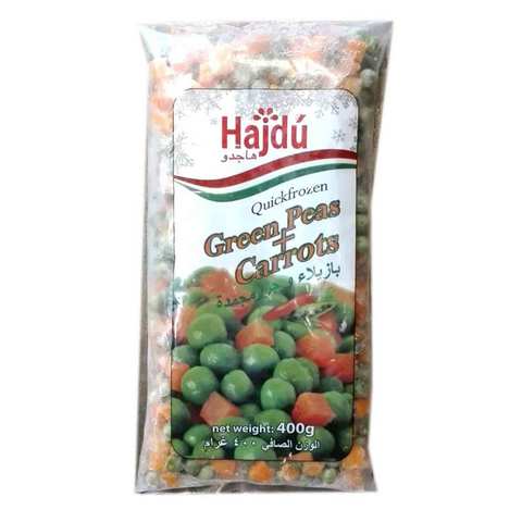 Hajdu Peas And Carrot Frozen 400 Gram