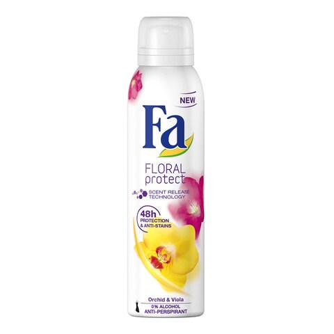 Fa floral protect orchid &amp; viola deodorants 150 ml