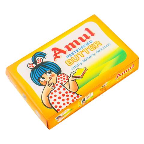 Buy Amul Pasteurized Butter 100g