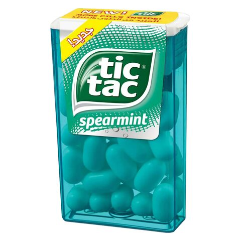 Buy Tic Tac Spearmint Mint 18g Online Shop Food Cupboard On Carrefour Uae