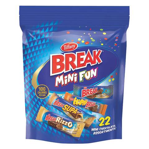 Tiffany Break Mini Fun Chocolate Bar 384g