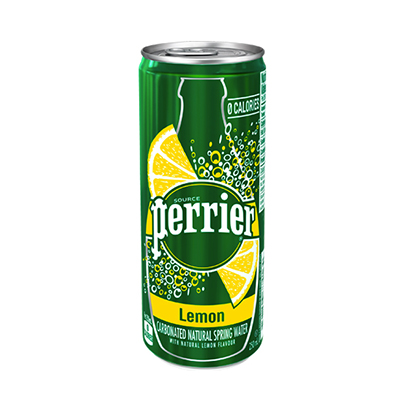 Perrier Sparkling Water Lemon Can 250ML