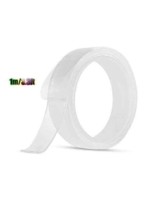 Generic Reusable Double-Sided Adhesive Tape White