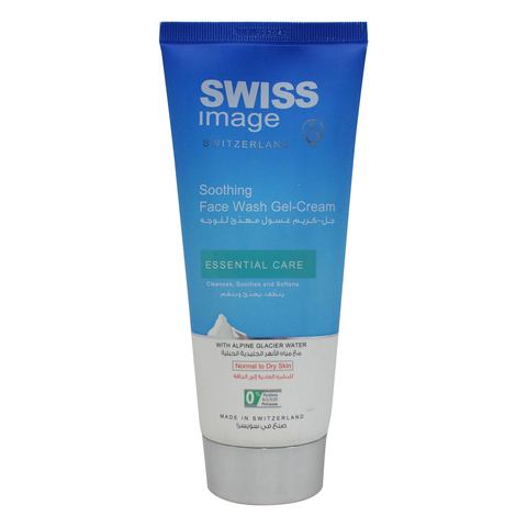 Swiss Image Soothing Face Wash Gel Cream Blue 200ml