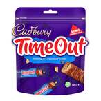 Buy Cadbury Timeout Minis Chocolaty Crunchy Wafer 247.2g in Saudi Arabia
