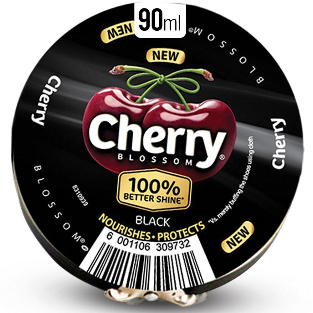 Buy Cherry Blossom Black Tan Shoe Polish 20 ml Online Carrefour