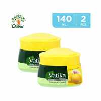 Dabur Vatika Naturals Hair Styling Cream Dandruff Guard 140ml Pack of 2