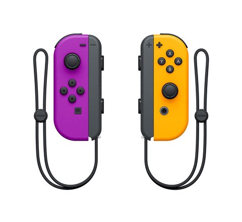 Térmico tela papi Buy Nintendo - Switch Joy-Con Controller Pair - Neon Purple/Orange Online -  Shop Electronics & Appliances on Carrefour UAE