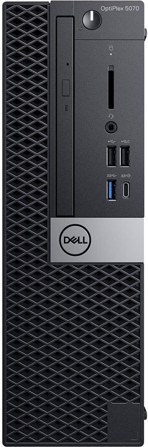 Dell OptiPlex 5070 Desktop Computer - Intel Core i7-9700 - 8GB RAM - 500GB HDD - Small Form Factor