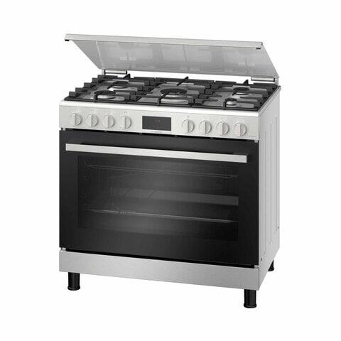 Bosch Gas Cooker HGW3ASQ50M 90X60CM  (Plus Extra Supplier&#39;s Delivery Charge Outside Doha) 