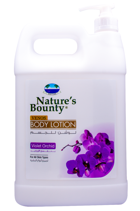 Natures Bounty Venos Hand &amp; Body Lotion Violet Orchid 3.70 L