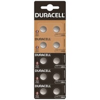 Duracell AG13 LR44 (A76) Alkaline 1.5V Batteries - 10 Pieces