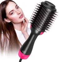 Electric blow dryer outlet brush