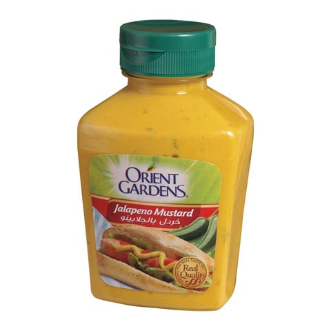 Buy Orient gardens jalapeno mustard 255 g in Saudi Arabia