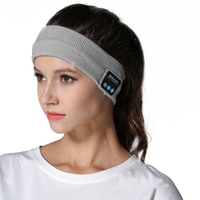 Generic-Bluetooth Music Headband Knits Sleeping Headwear Headphone Speaker Headset